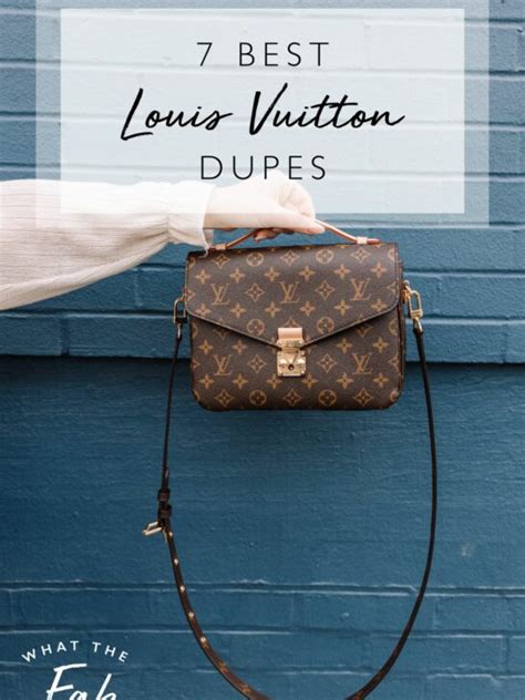 Best LV Dupes: 7 INCREDIBLE Designer Lookalikes .